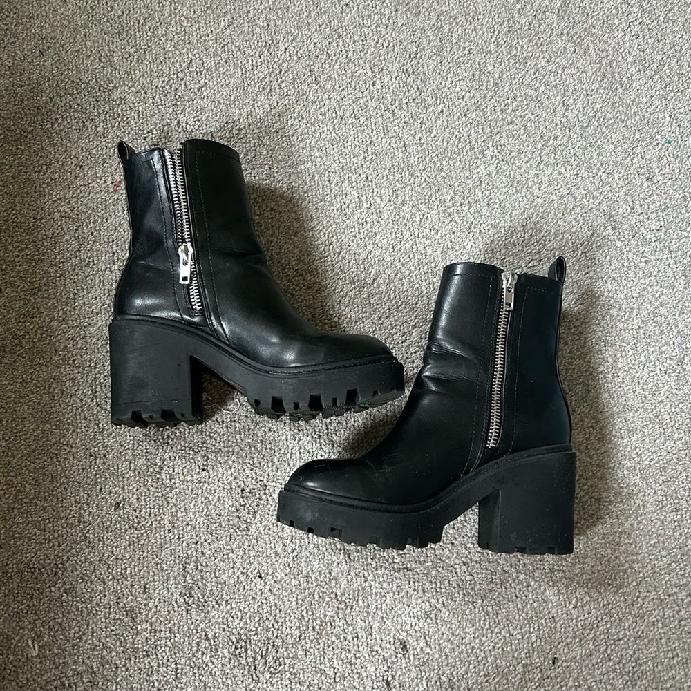 Urban Outfitters Black Heeled Boots
